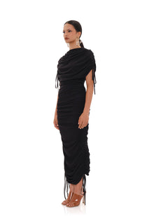 Ratu Mesh Dress | Black