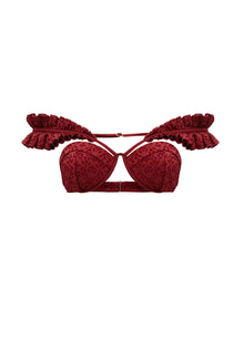 Mulan Bikini Top | Wine