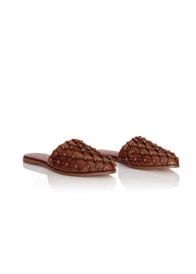 Kere Slippers | Dark Brown