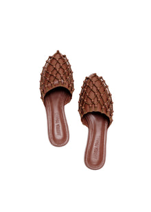 Kere Slippers | Dark Brown