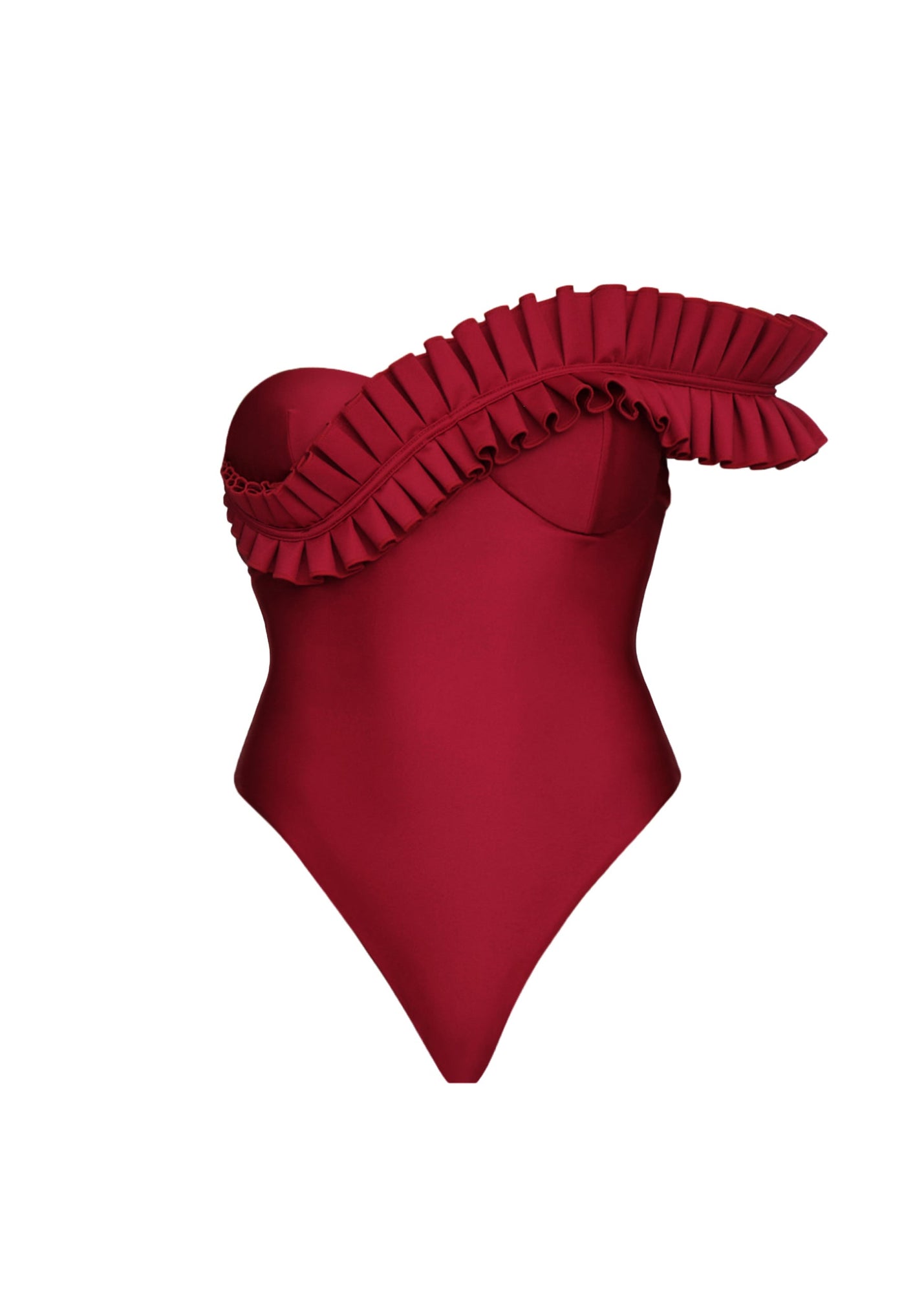 Nisi One Piece Swimsuit | Wine