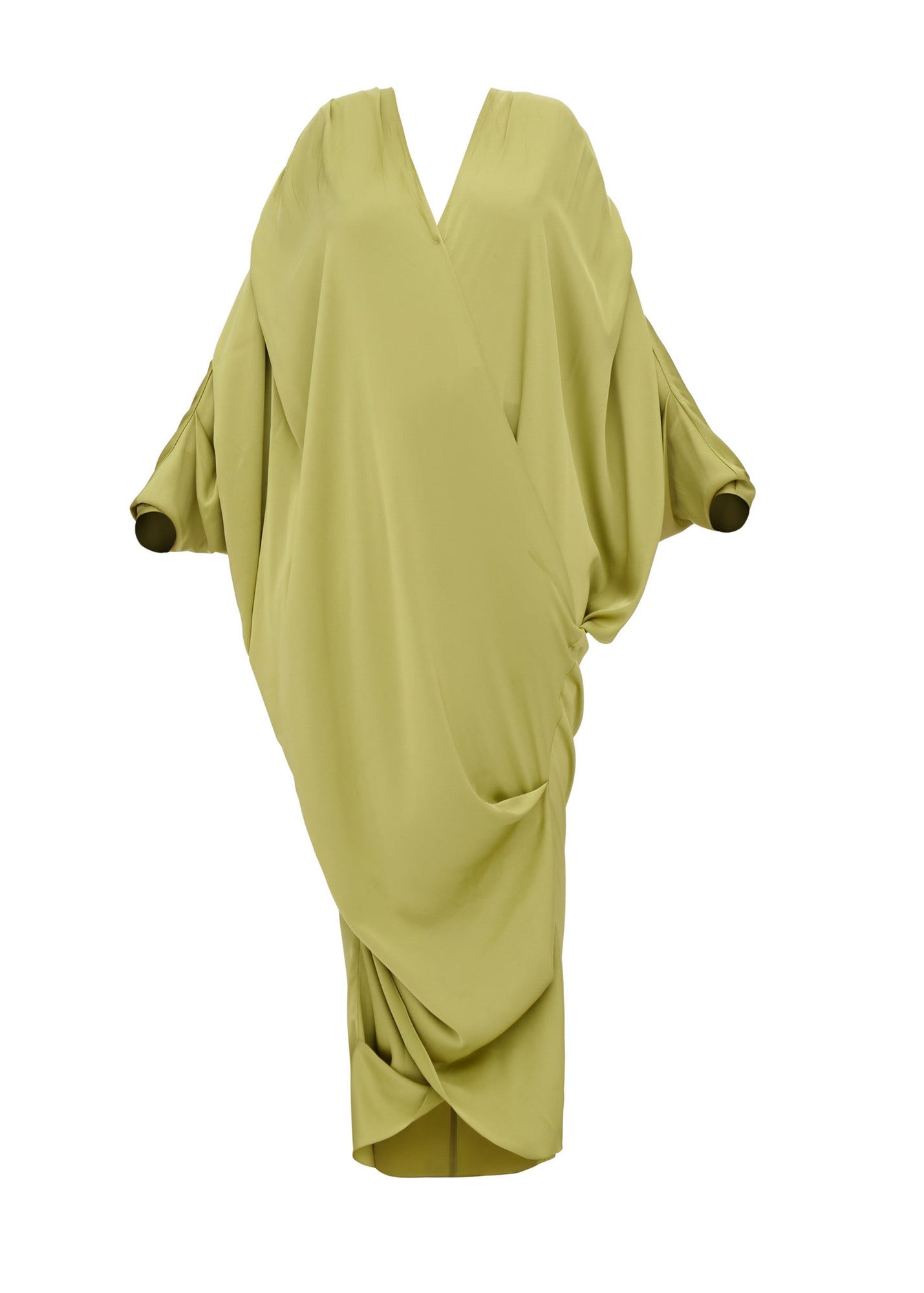 Tibara Kaftan Dress | Lime