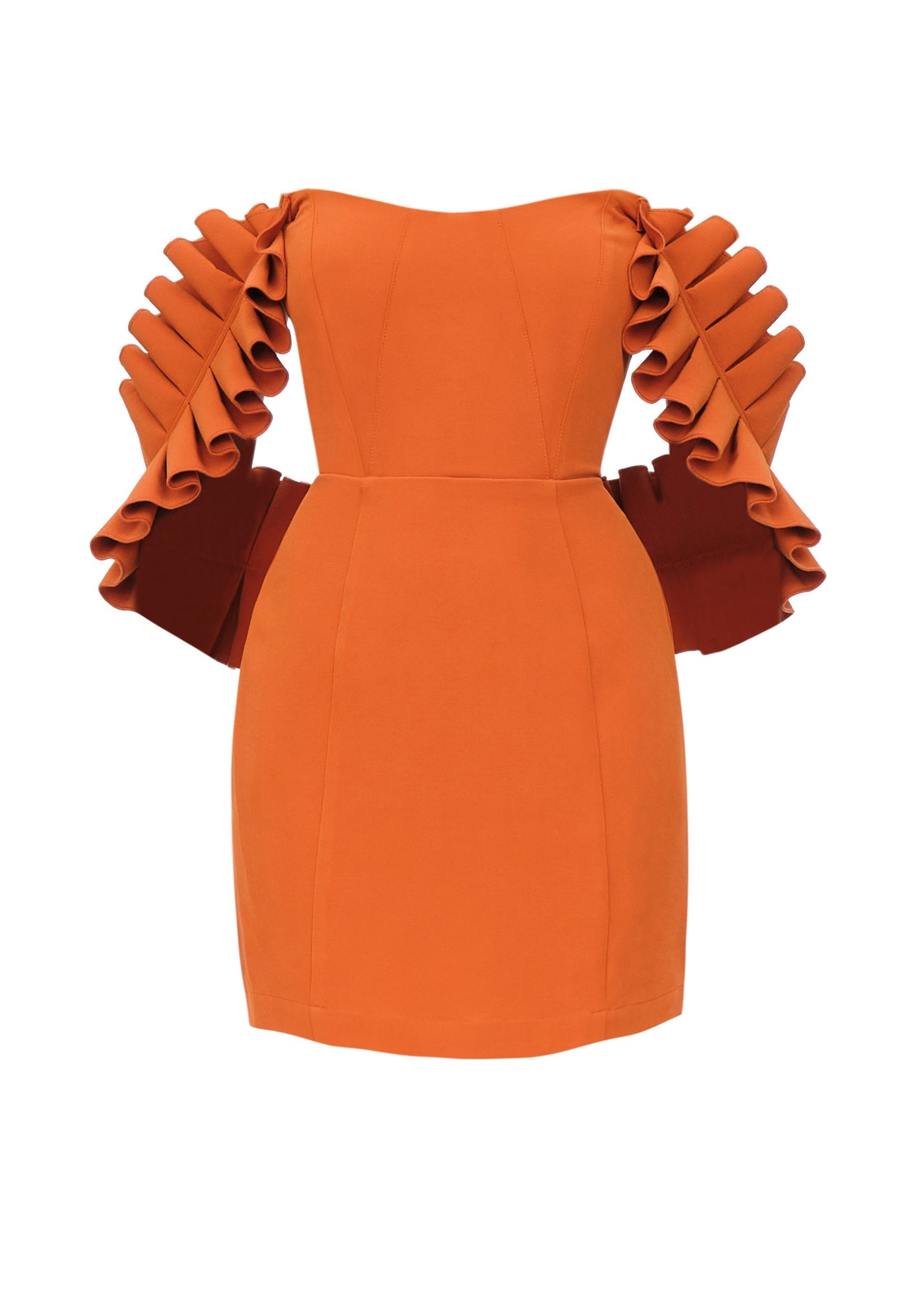 Azo Dress | Tangerine