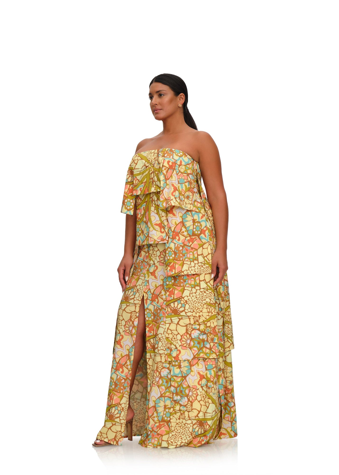 Strata Maxi Dress | Ilia Print