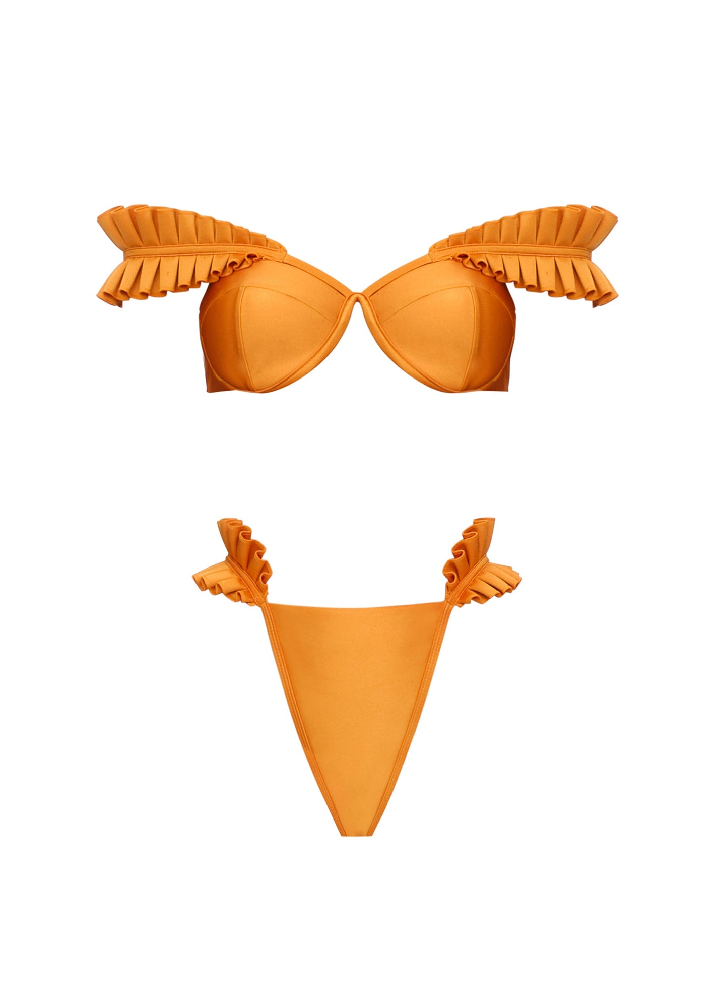 Mulan Bikini Bottom | Sunset Gold