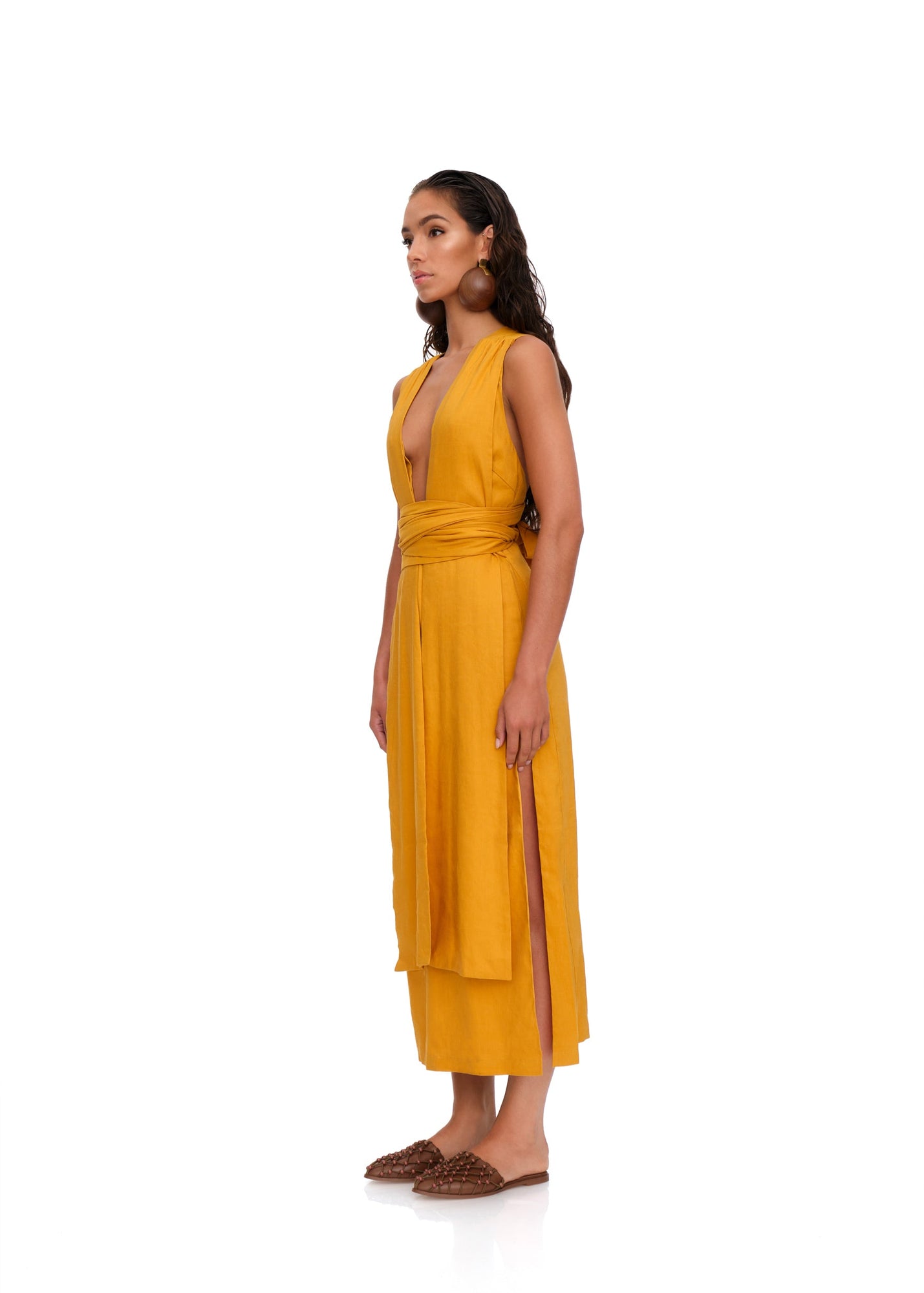 Zado Dress | Gold