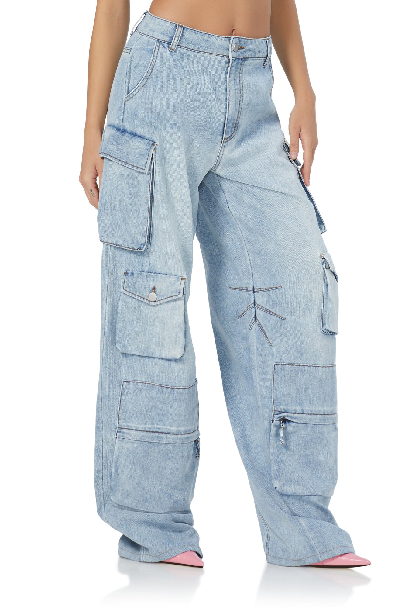 Parker Cargo Pant | Blue Wave Wash
