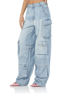 Parker Cargo Pant | Blue Wave Wash