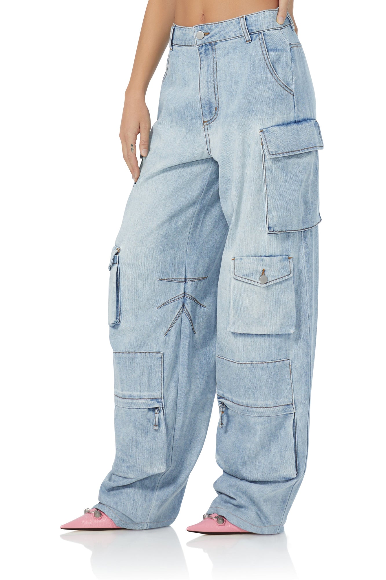 Parker Cargo Pant | Blue Wave Wash