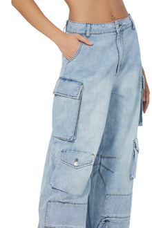 Parker Cargo Pant | Blue Wave Wash