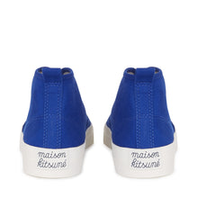 Unisex | High-Top Cotton Canvas Sneaker | Navy