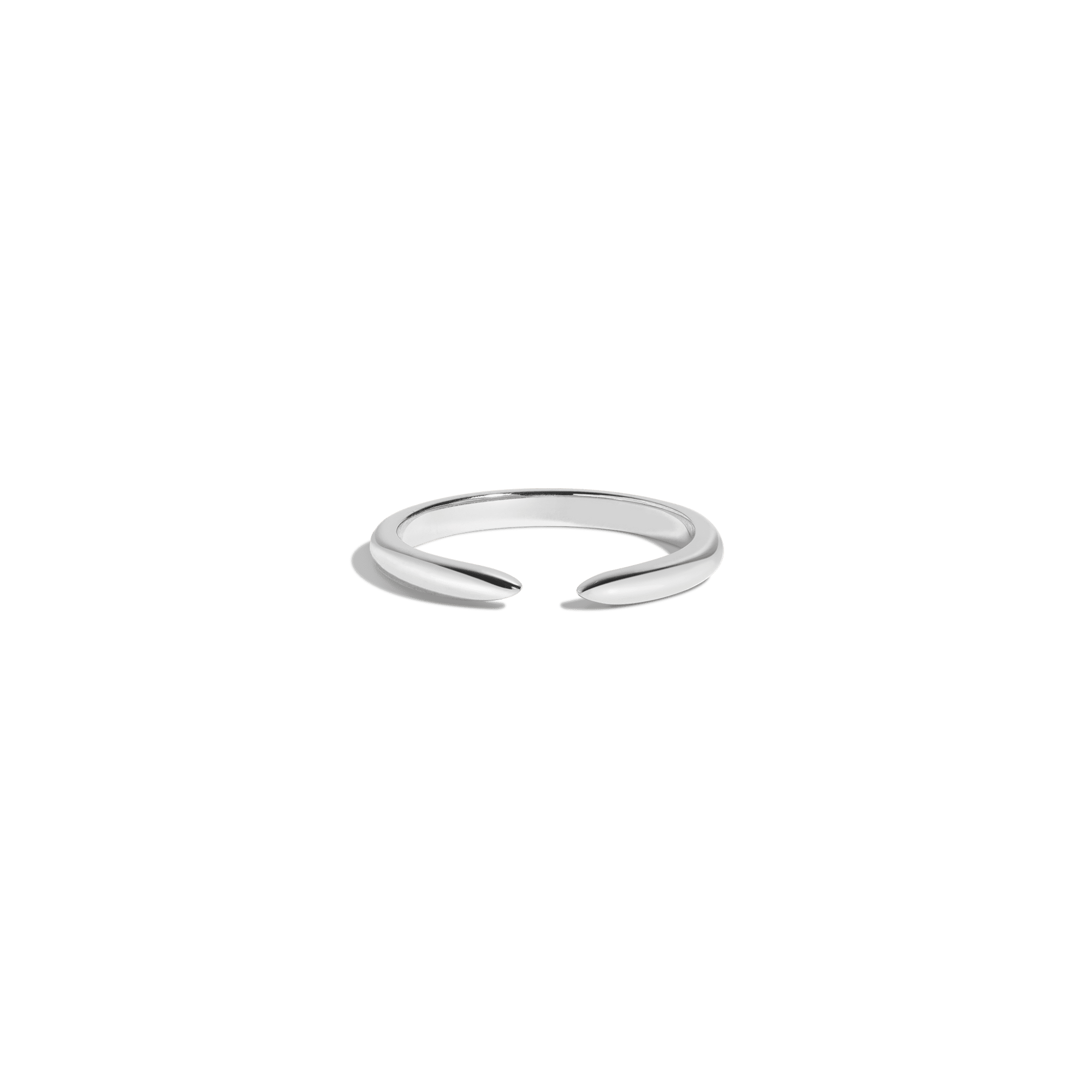Claw Ring Vermeil 14k 18k White Gold