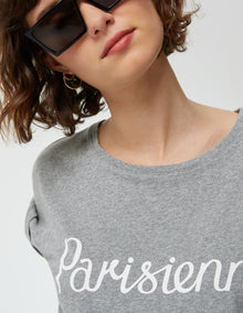 Womens | Parisienne Classic Tee-Shirt | Grey Melange