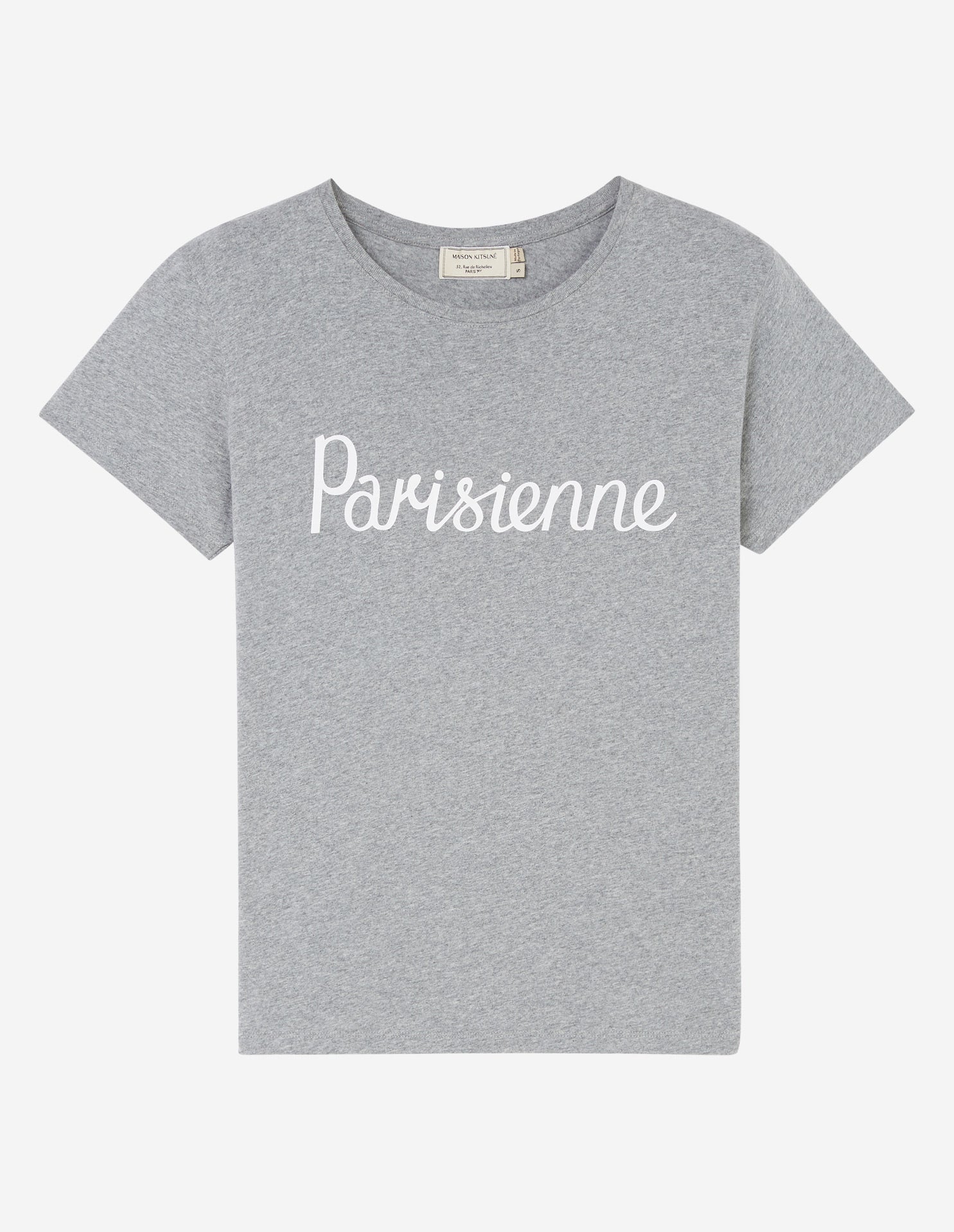 Womens | Parisienne Classic Tee-Shirt | Grey Melange