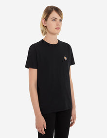 Womens | Fox Head Patch Short-Sleeve Classic Cotton Tee-Shirt | Navy