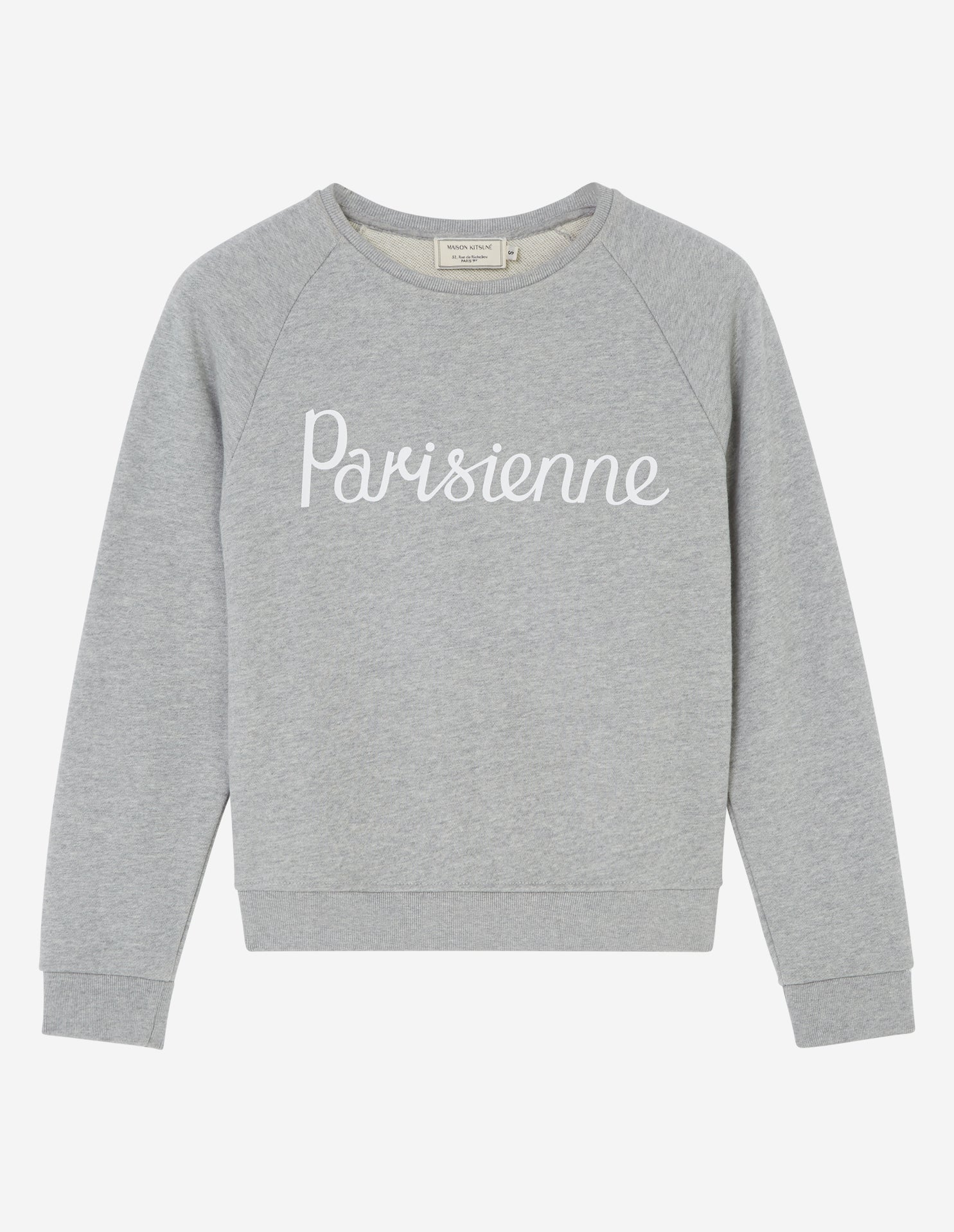 Womens | Parisienne Vintage Sweatshirt | Grey Melange