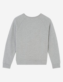 Womens | Parisienne Vintage Sweatshirt | Grey Melange