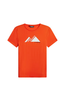 Valeria Graphic T-shirt in Tangerine Tango by J.Lindeberg