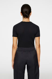 Women | Bella Wool T-Shirt | Black