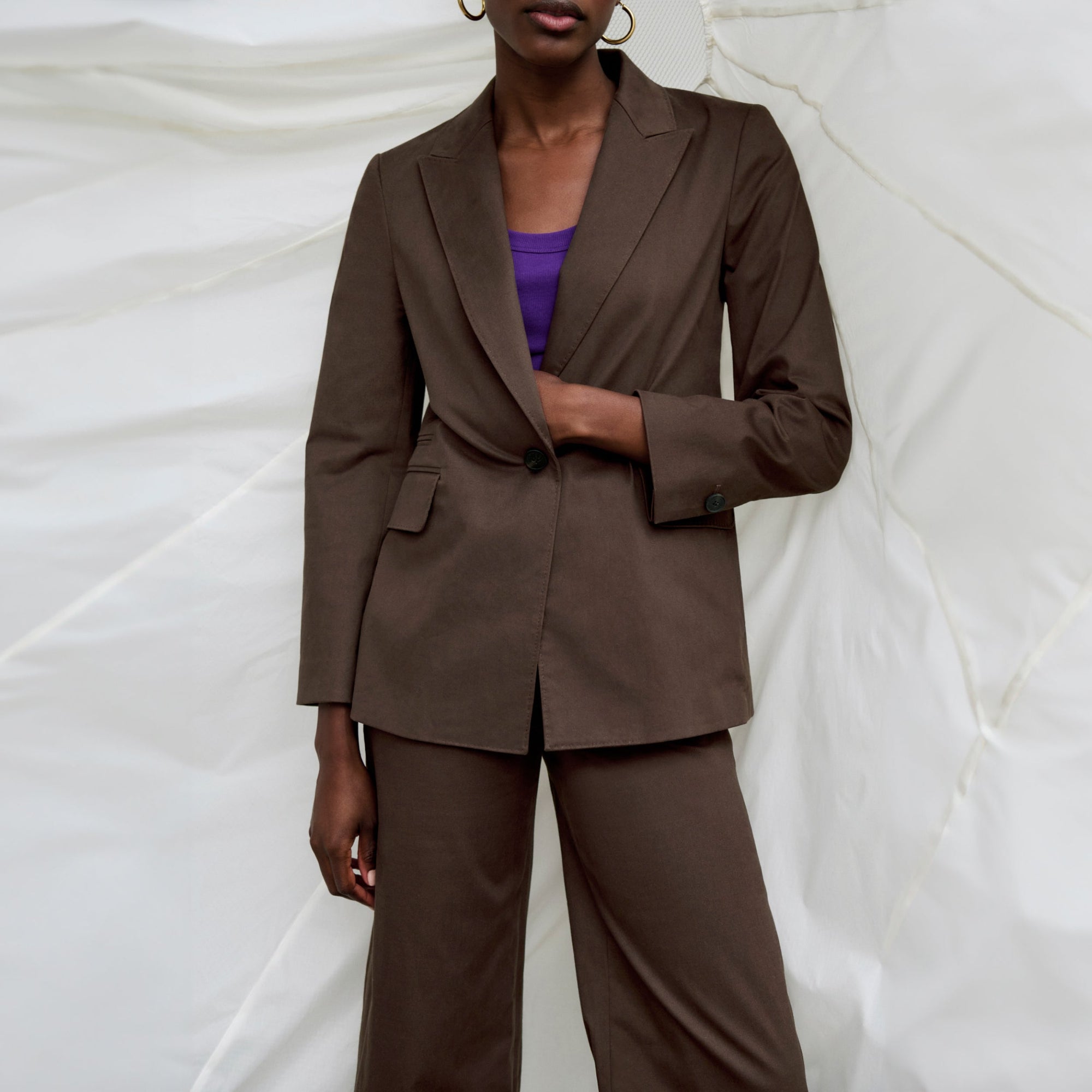 Women | Tyner Director Blazer - Stretch Chino | Date