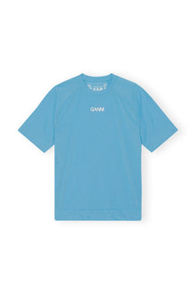 Active Mesh T Shirt | Ethereal Blue