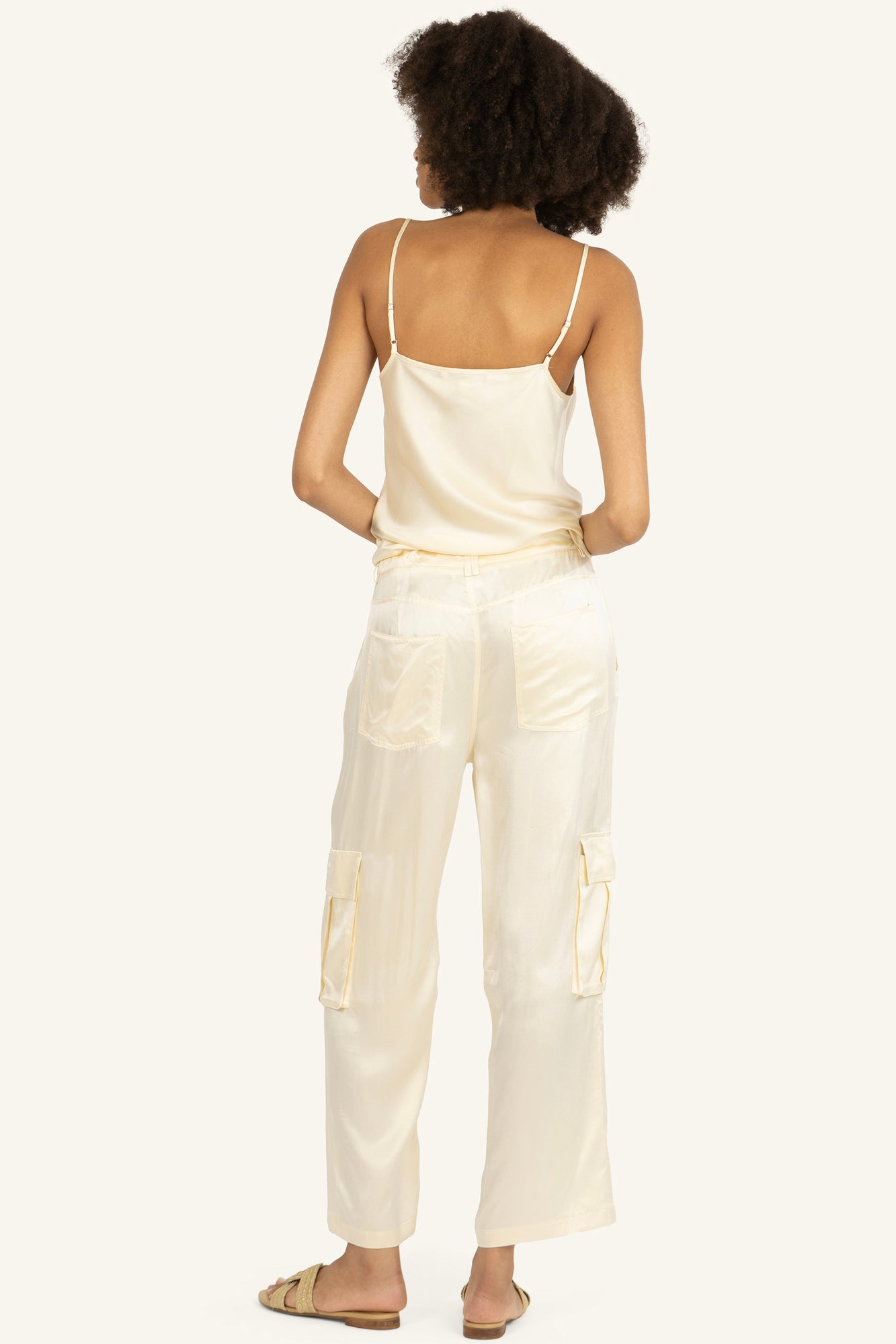 Adina Cami Top | Vintage Creme