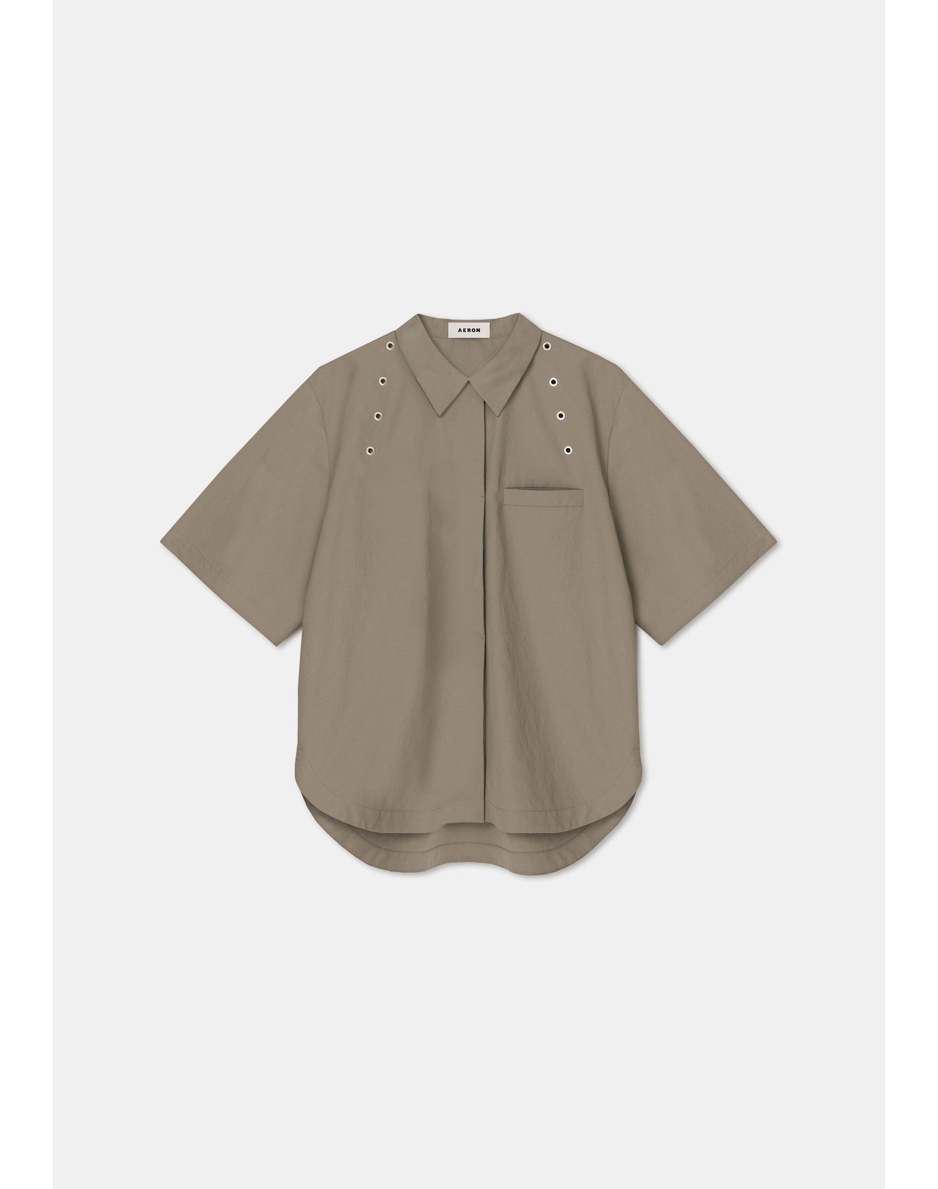 Adira | Short Sleeved Technical Shirt | Grey