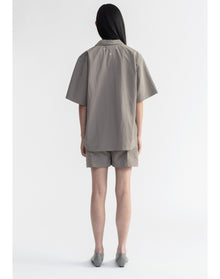 Adira | Short Sleeved Technical Shirt | Grey