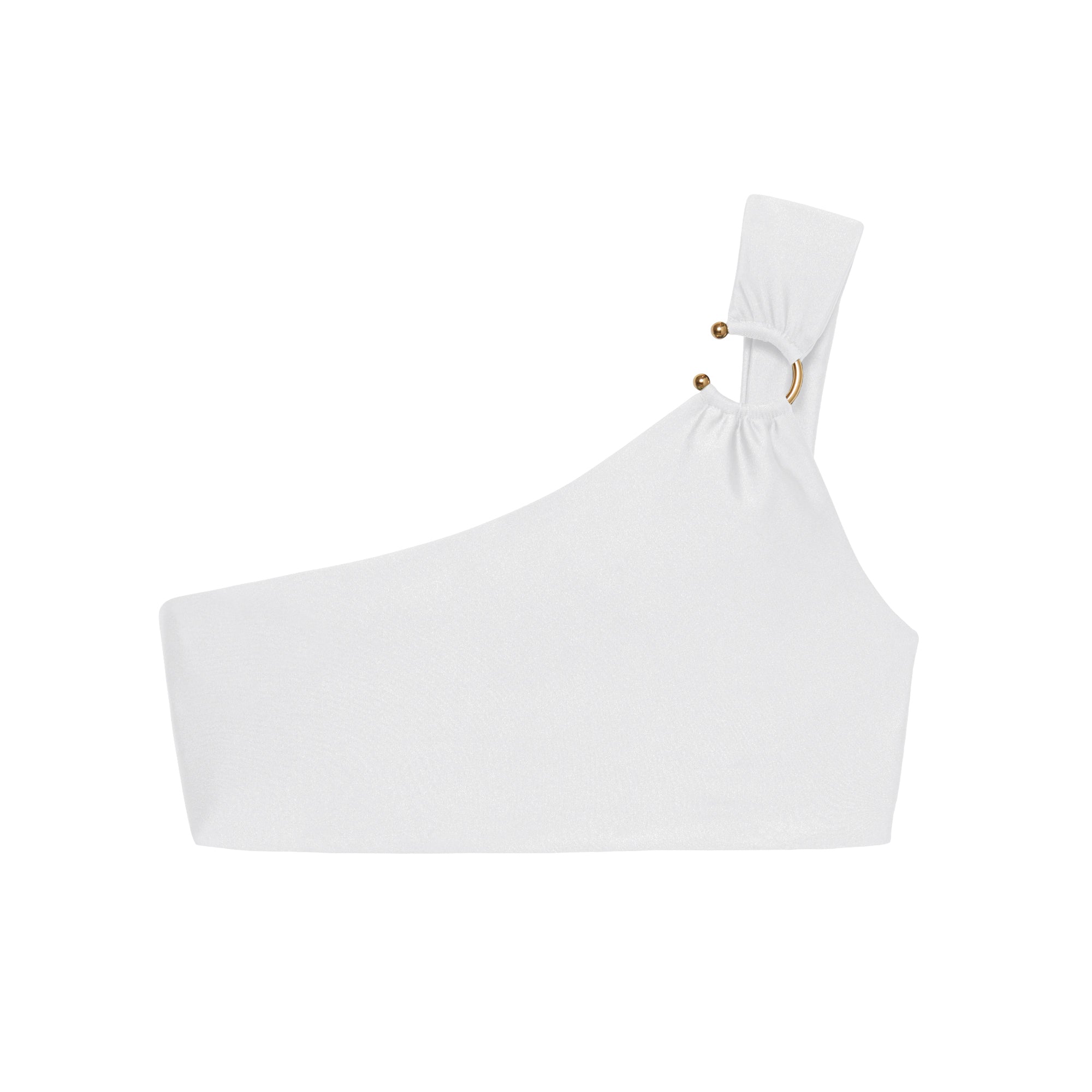 Alba Top | White Matte