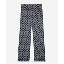 Chain Print Trousers | Women | Black x White