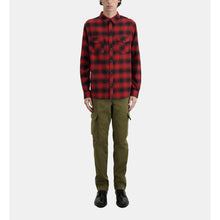 Checke Shirt | Men | Black x Red