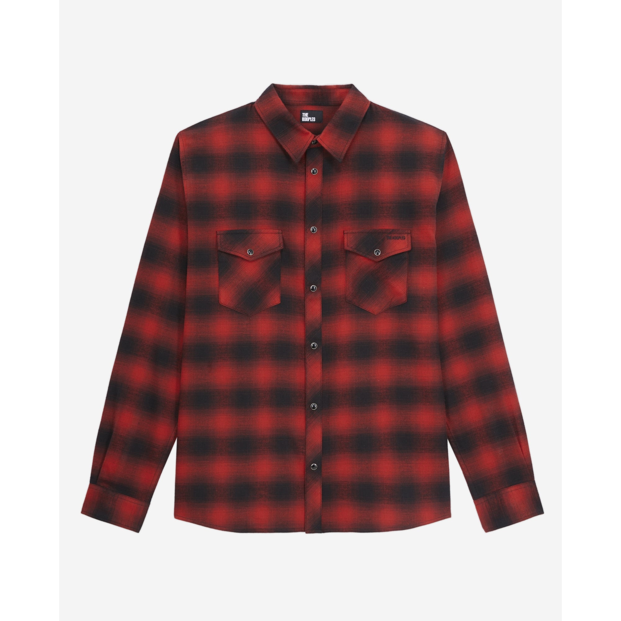 Checke Shirt | Men | Black x Red