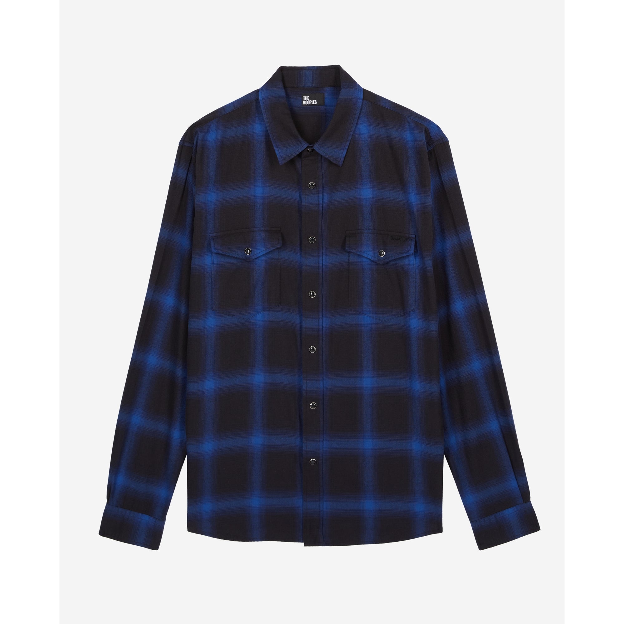 Checked Shirt | Men | Blue Black