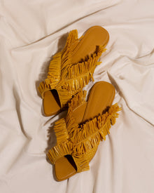 Pola Slippers | Mustard