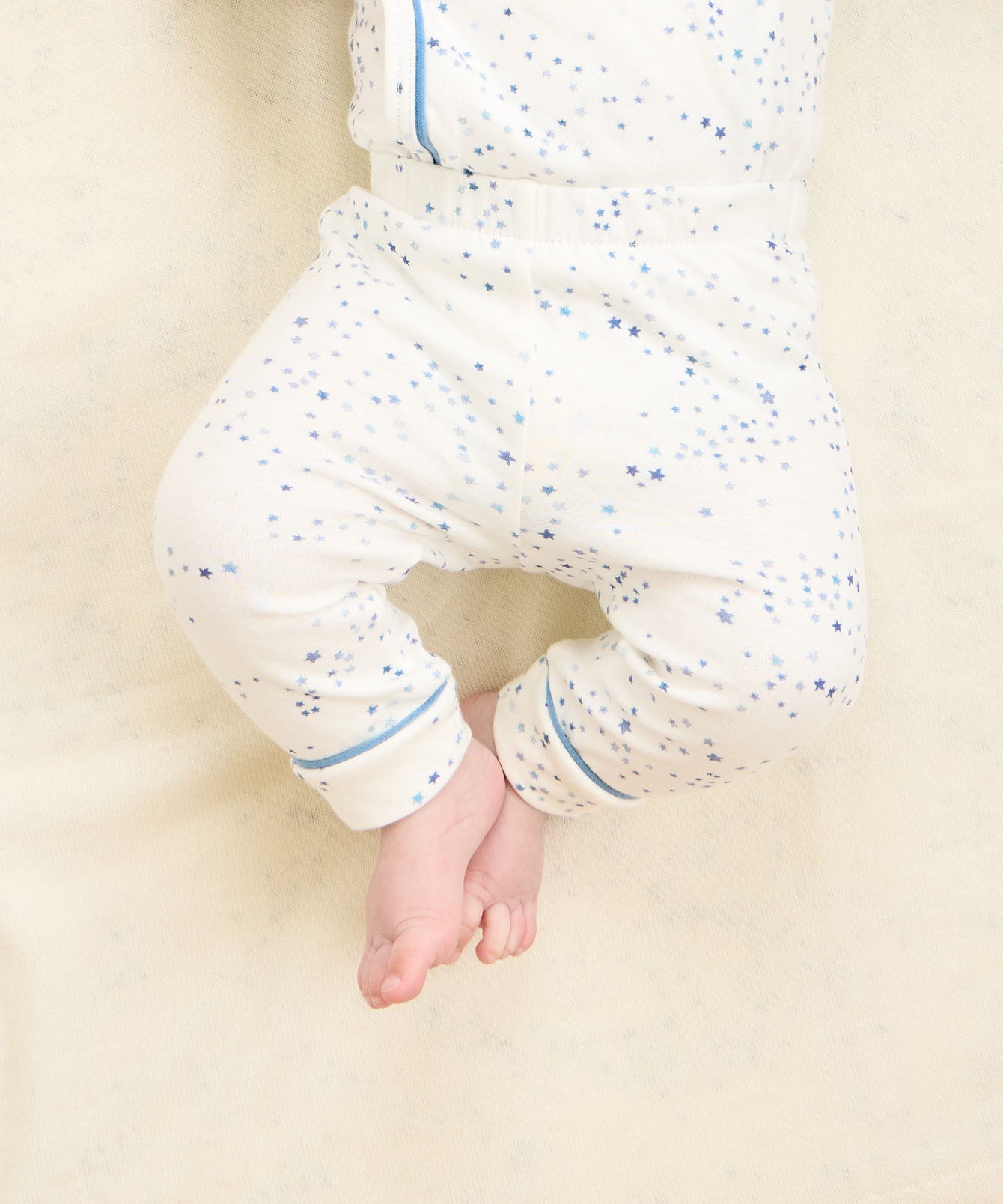Boys | Andy Baby Legging | Blue/White
