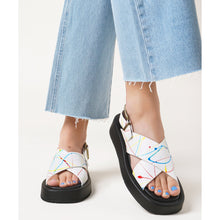 Anto Flatform Slingback Sandal | Splatter