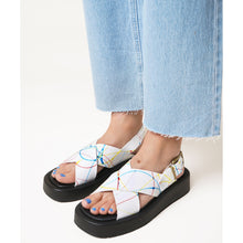 Anto Flatform Slingback Sandal | Splatter