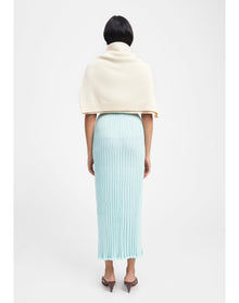 Aria | Knitted Maxi Skirt | Mint