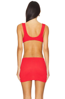 Augusta Mini Dress | Red