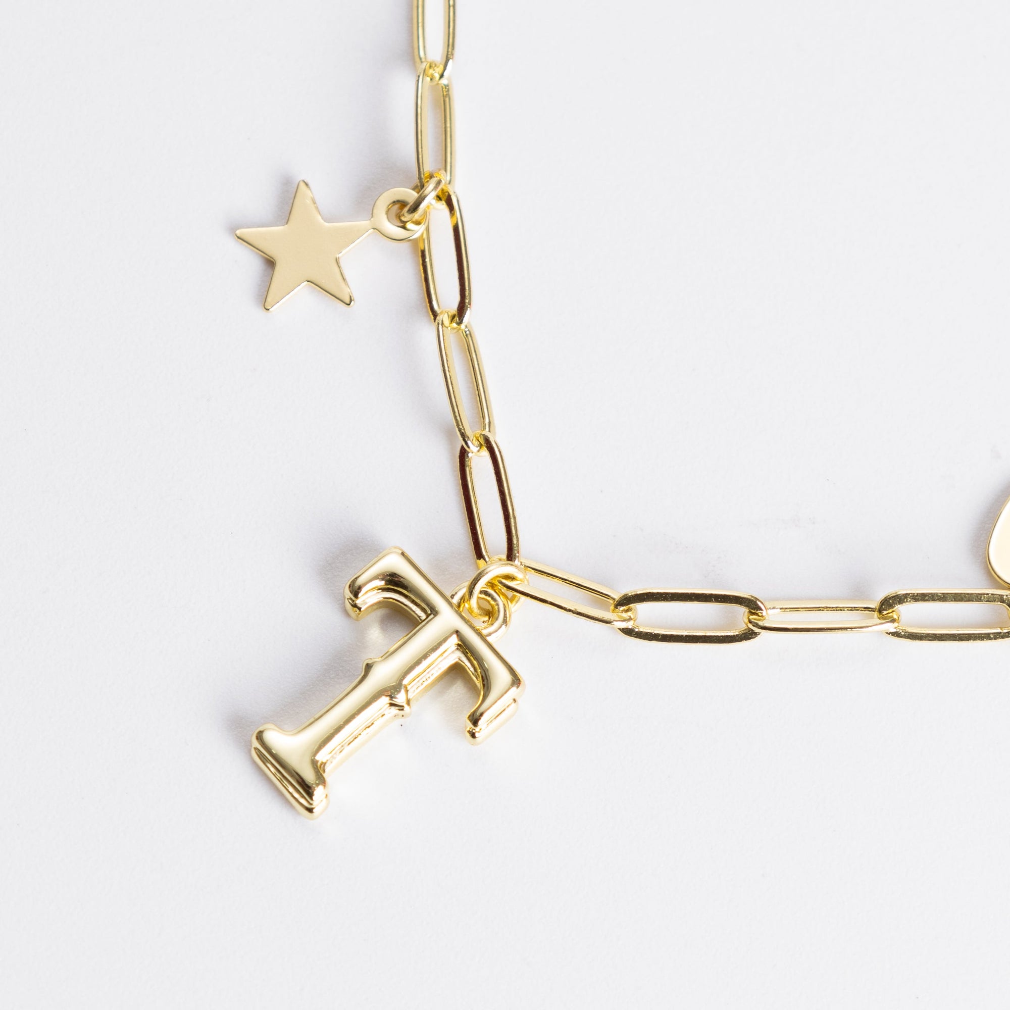 Bijoux Sport by Luv Aj MLB Logo Charm Bracelet | Texas Rangers | Gold