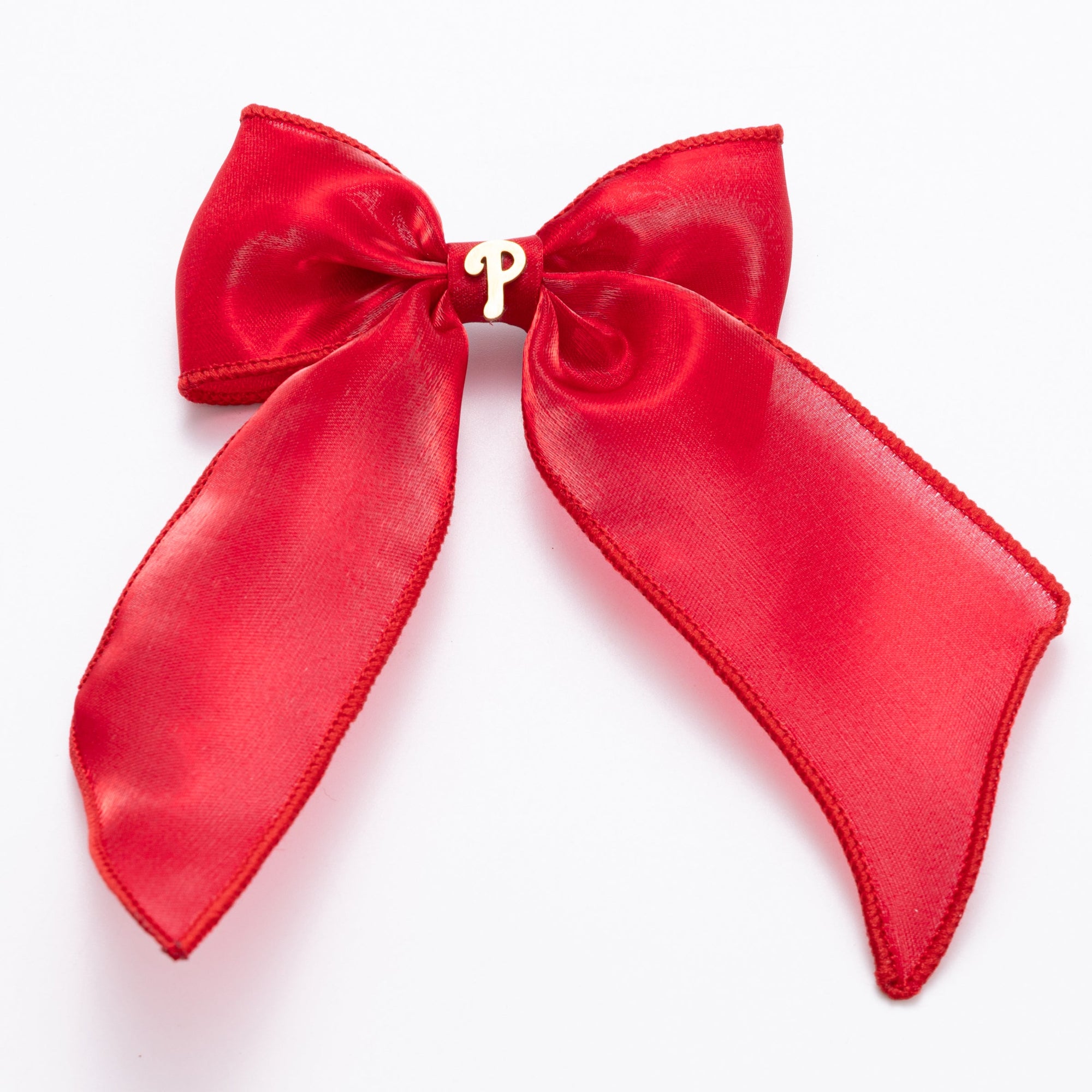 Bijoux Sport by Luv Aj MLB Sheer Bow | Philadelphia Phillies
