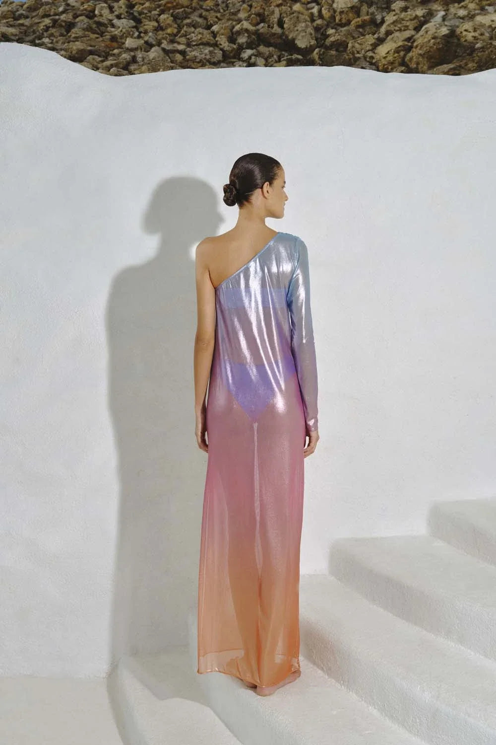 Melia Maxi Cover Up | Mangostino