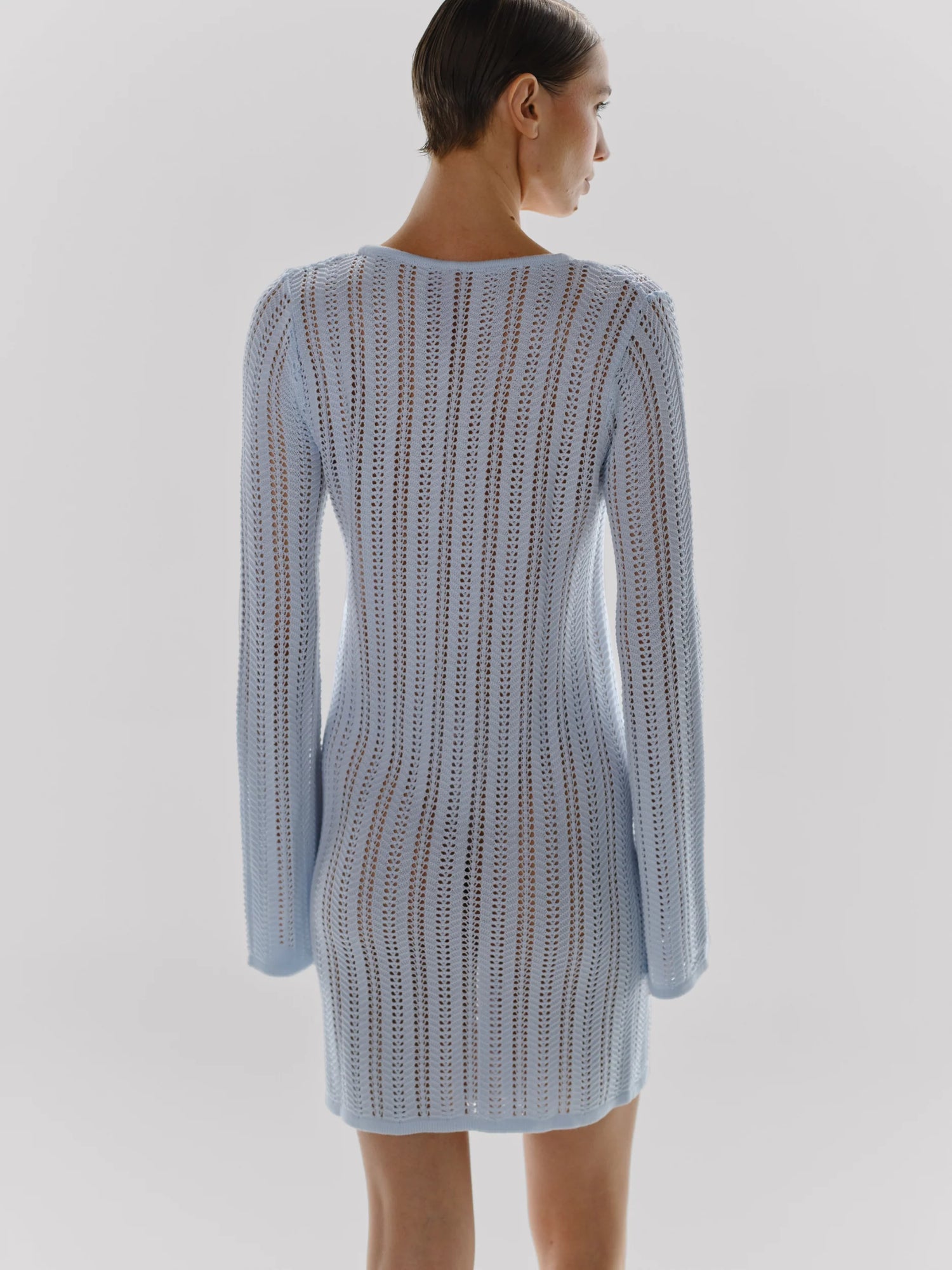 Lion Mini Dress | Crystal Blue