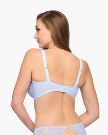 Blue Bra - Basilica Plunge Bra