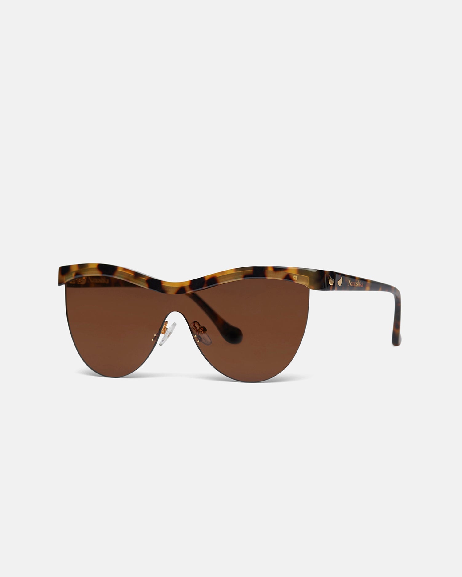 Unisex | Baya Bio-Plastic Sunglasses | Dark Amber