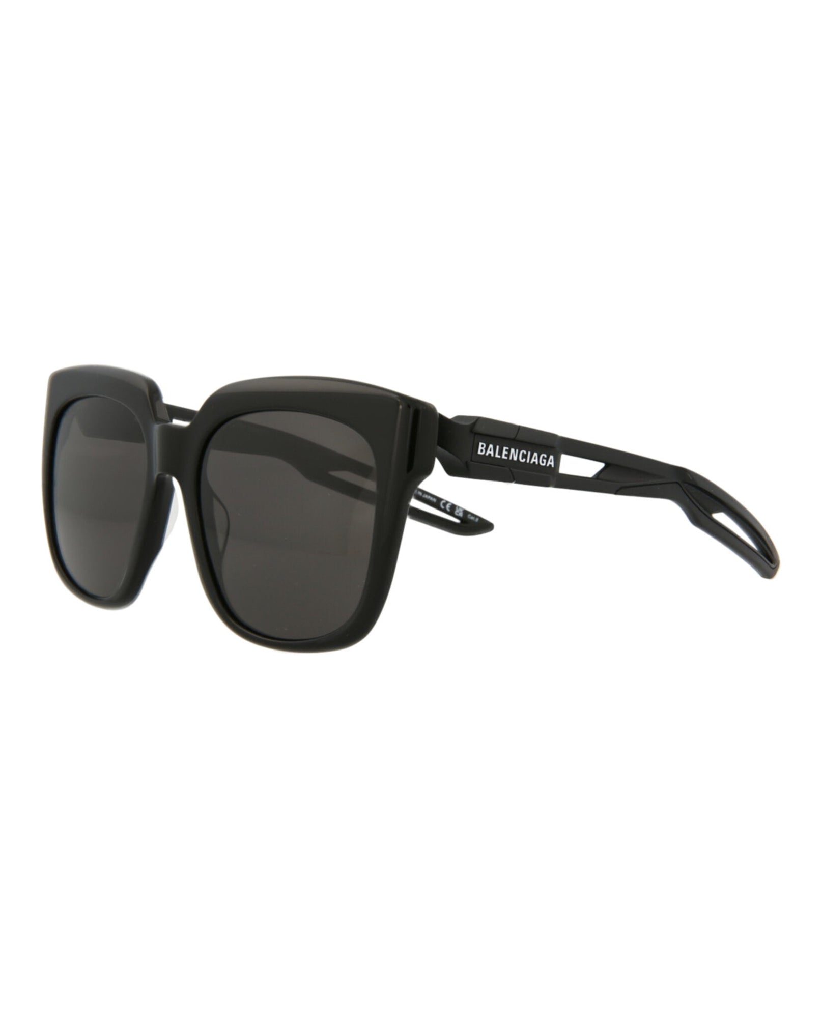 Balenciaga Square Acetate Sunglasses | Black