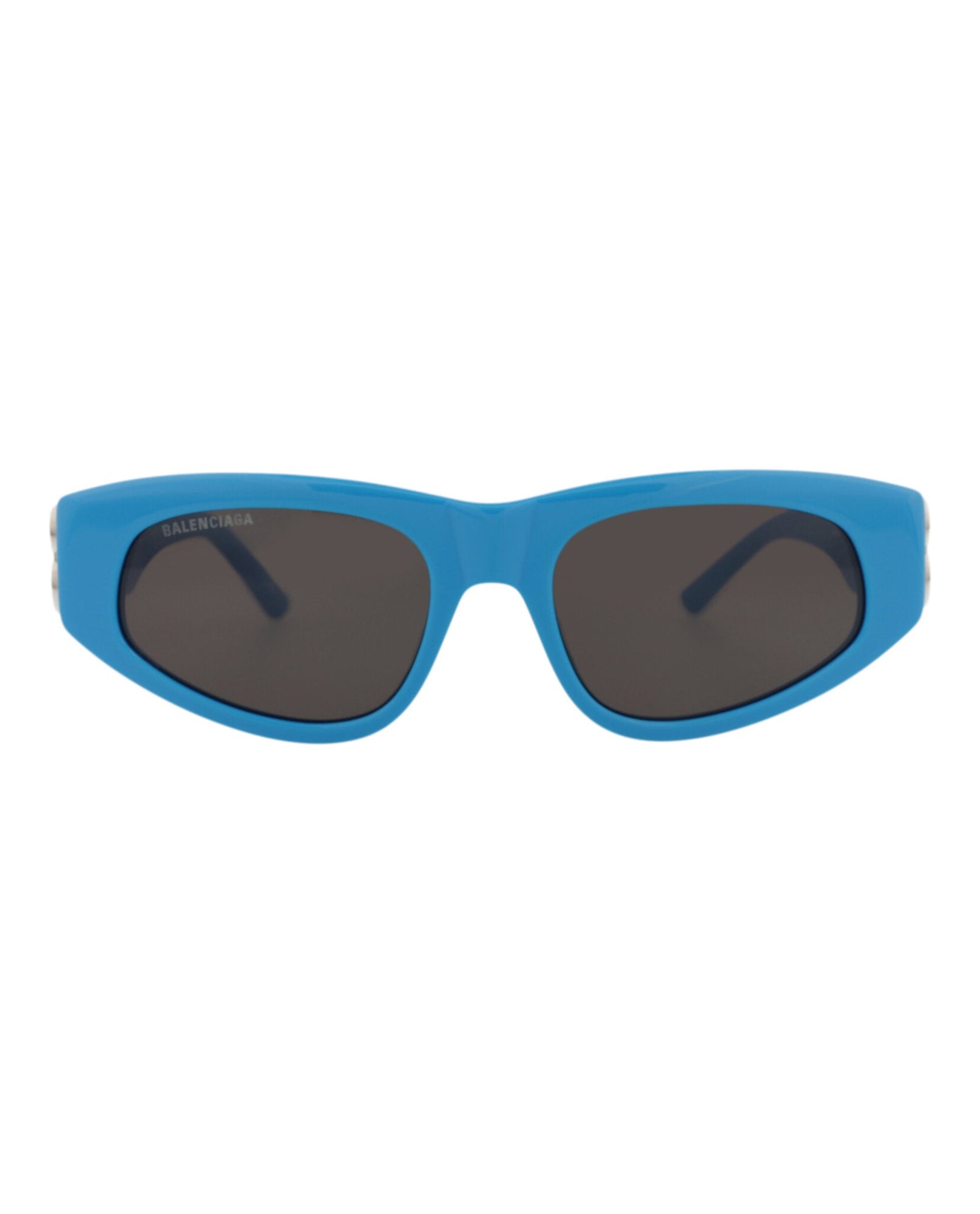 Balenciaga Cat Eye Acetate Sunglasses | Blue