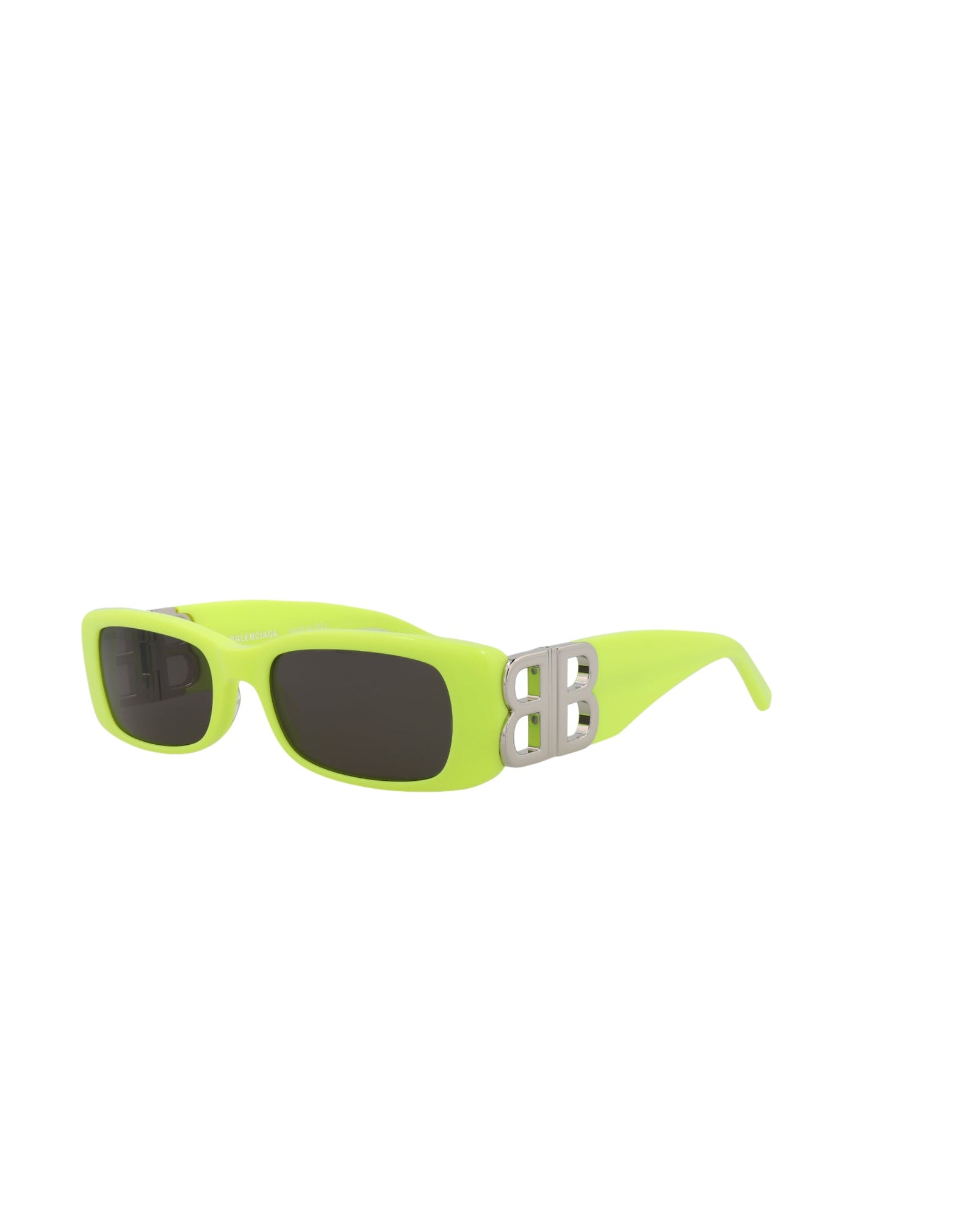 Balenciaga Square Acetate Sunglasses | Yellow