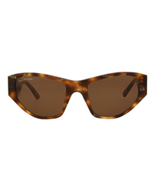 Balenciaga Cat Eye Acetate Sunglasses | Havana