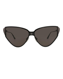 Balenciaga Cat Eye Metal Sunglasses | Black